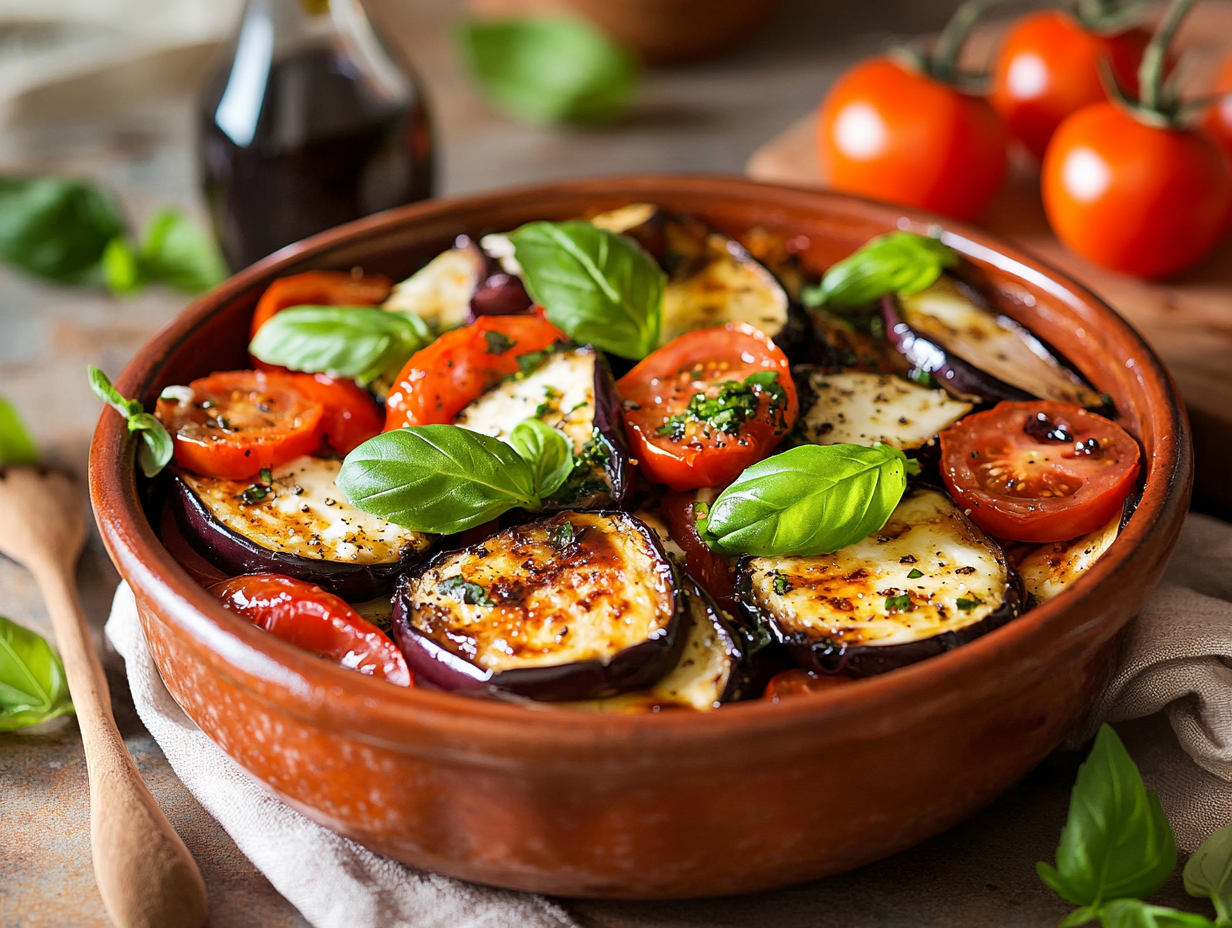 Campania Eggplant Parmesan Salad