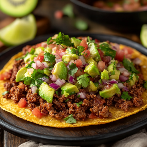 Zesty Kiwi Beef Tostadas: A Culinary Journey Of Flavor 2 Kiwi Style Minced Beef Tostadas