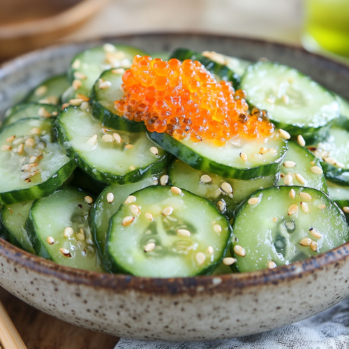 Refreshing Cucumber Sunomono