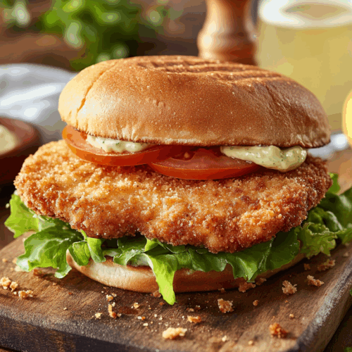 Austrian Schnitzel Burger
