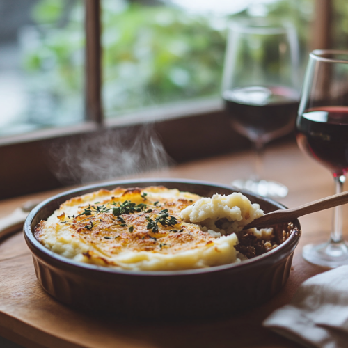 Duck Mince Parmentier (French Cottage Pie)
