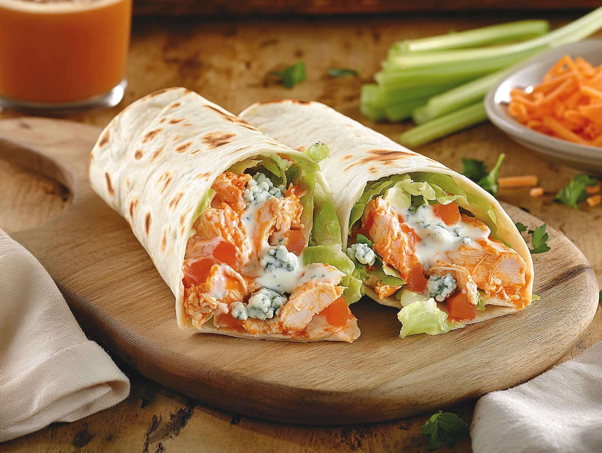 Buffalo Chicken Wraps