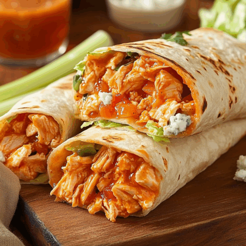 Buffalo Chicken Wraps