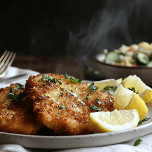 Crispy Pork Schnitzel