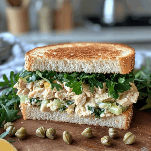 Gourmet Tuna Salad Sandwich