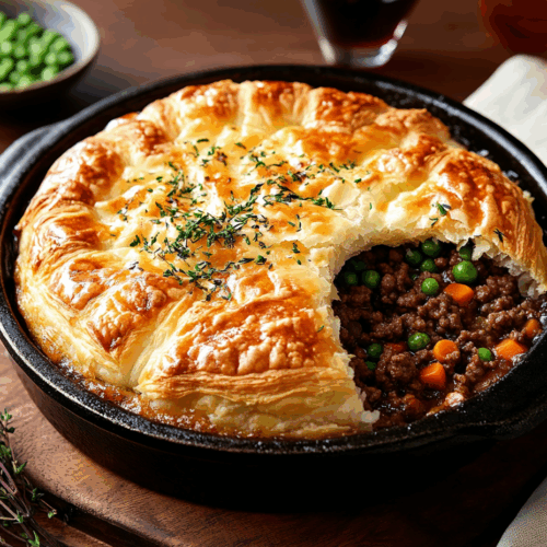 Lamb Mince Shepherd'S Croissant Pie