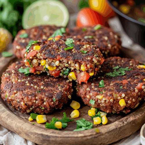 Minced Beef And Quinoa Solterito Patties