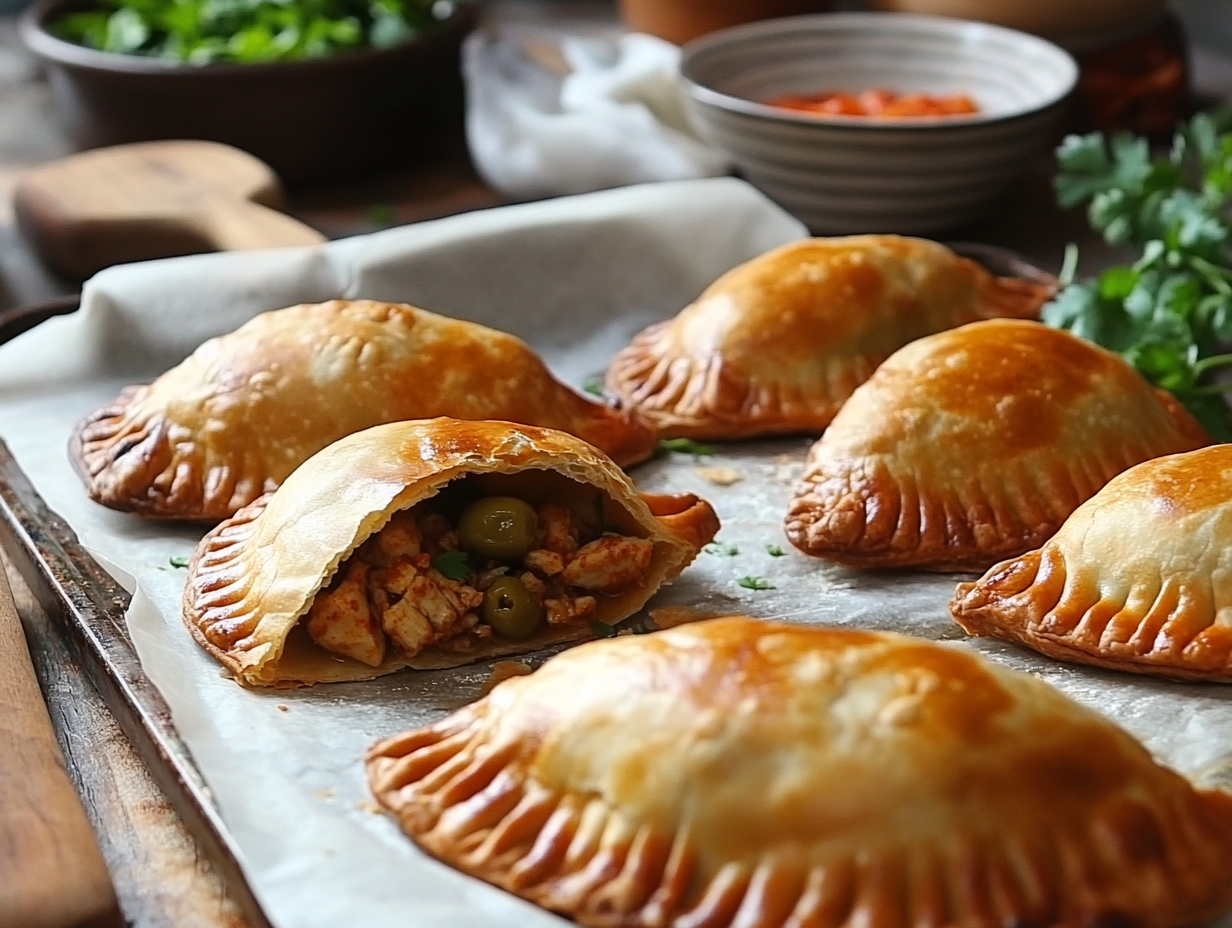 Minced Chicken Empanadas Andinas