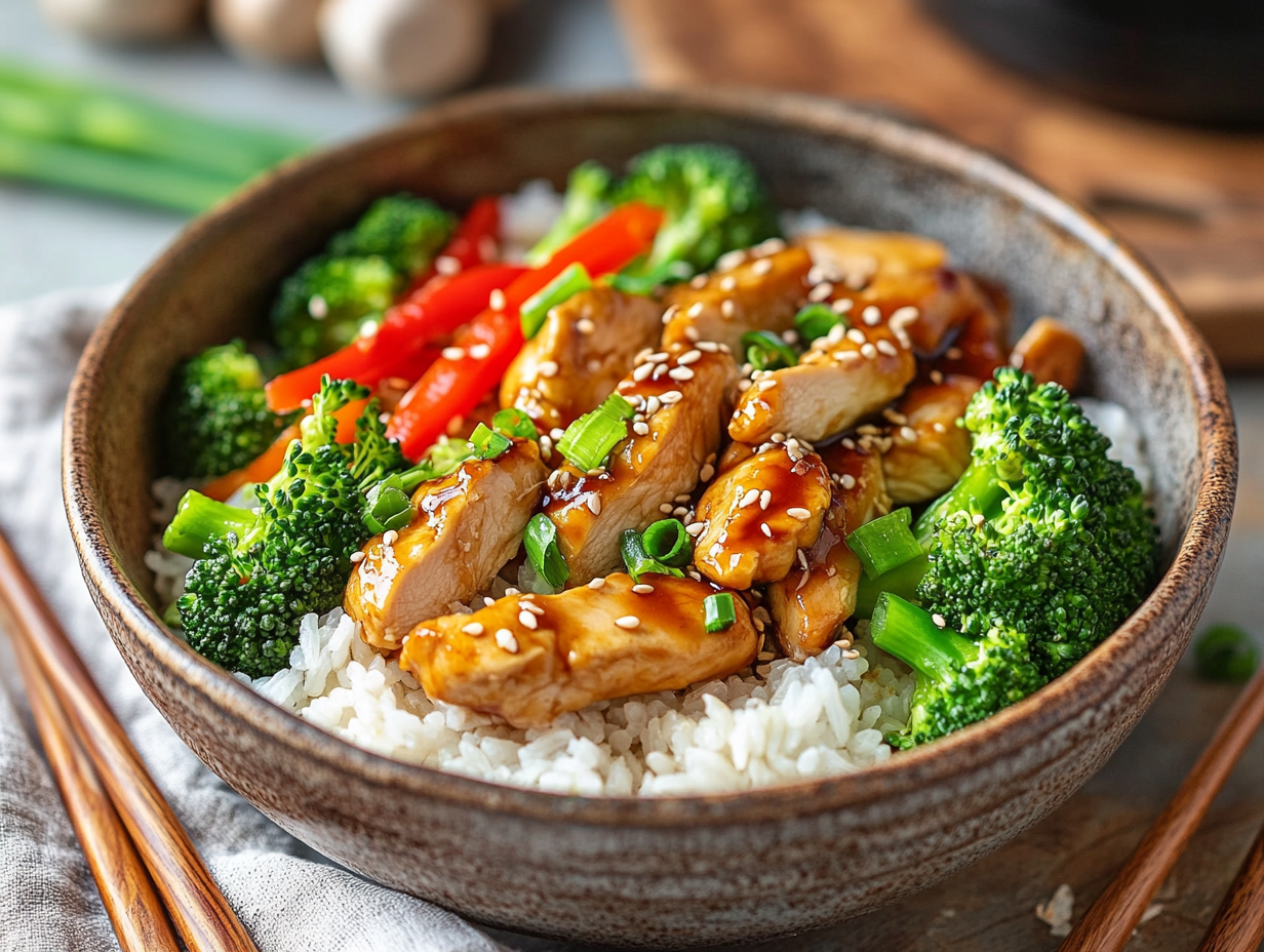 Teriyaki Chicken Rice Bowls