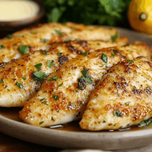 Lemon Garlic Butter Tilapia